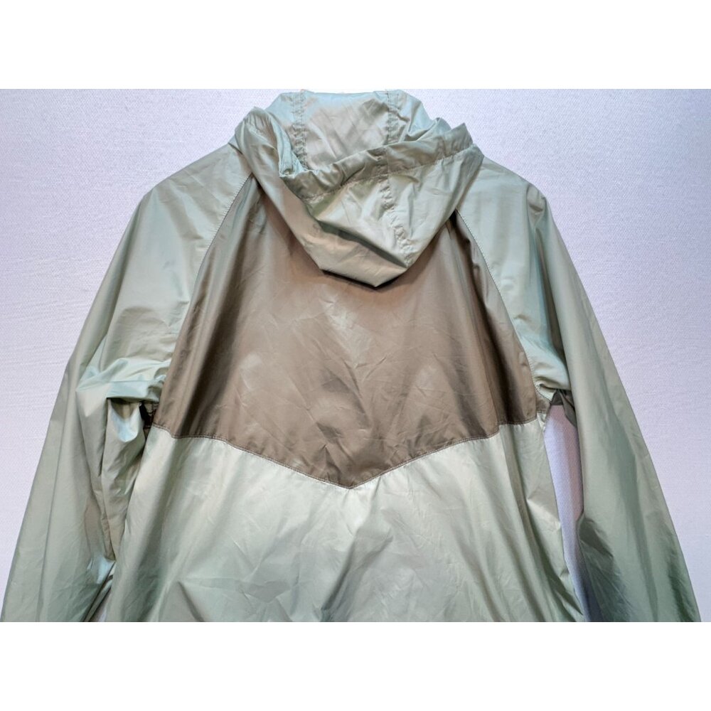 NWT Columbia Women's Flash Forward Windbreaker Jacket Medium Green Hooded Pocket - Picture 13 of 14